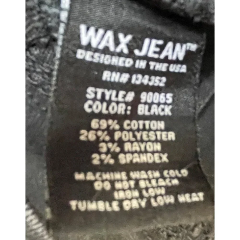 Wax Jeans Soft Stretchy Skinny Straight Denim Jeans Raw Hem Juniors‎ 13